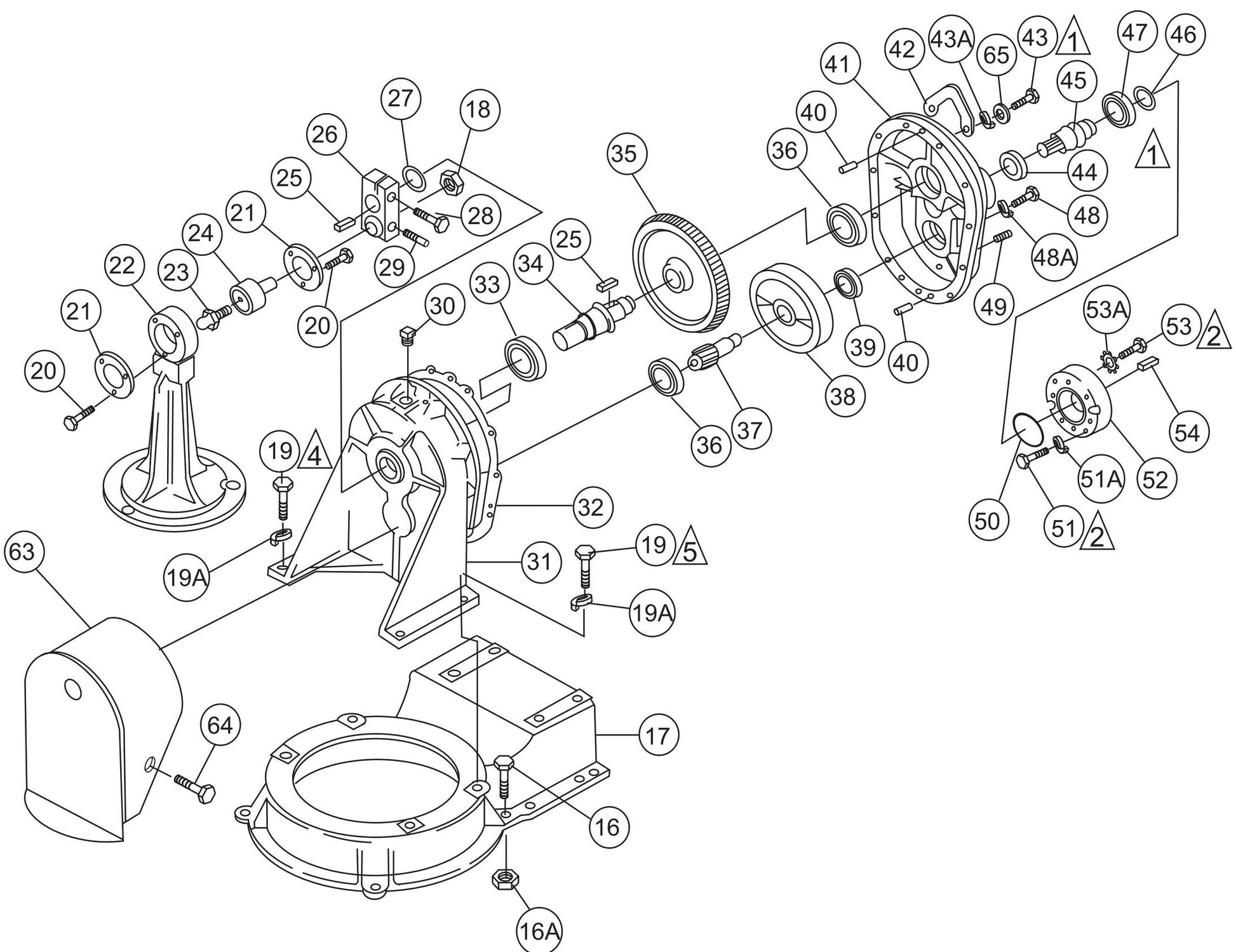 MQ MQD206H Pupm Assembly Parts By Multiquip