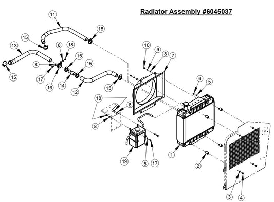 CC4144D Radiator Assembly