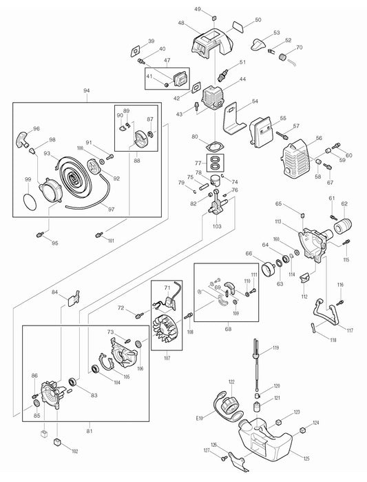 RBC261 String Trimmer Assembly-2 Parts