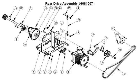 CG-1 Rear Drive Assembly