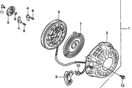 HONDA GX160K1TX2 Engine Piston Ring Assembly Parts For T20H By Multiquip