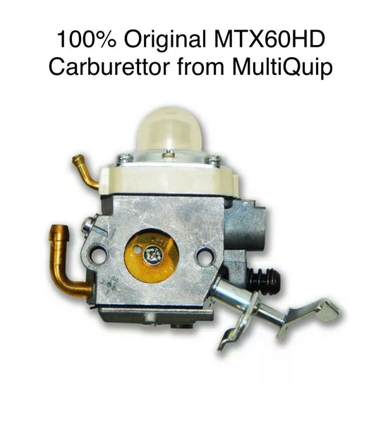 16100Z4ES46 Carburetor Assy. (W/Primer) for Multiquip Mikasa MTX50HD Jumping Jack Rammer
