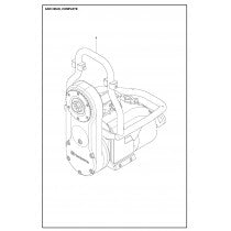 Saw Head, Complete Parts For WS 440 HF By Husqvarna