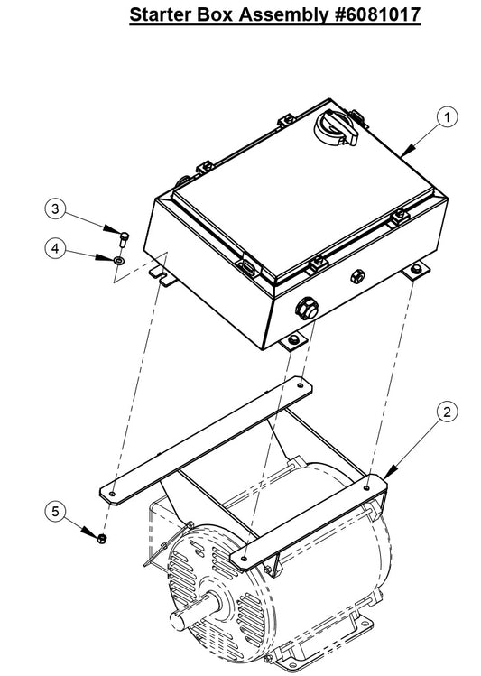 CG-1 Starter Box Assembly 