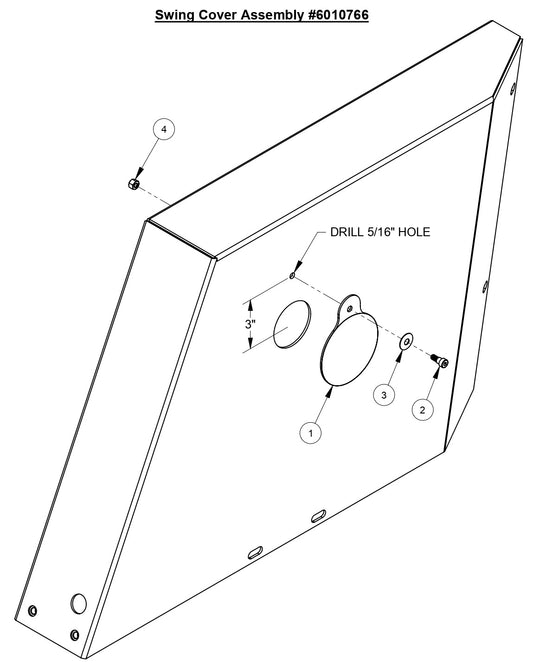 CC6160D Swing Cover Assembly