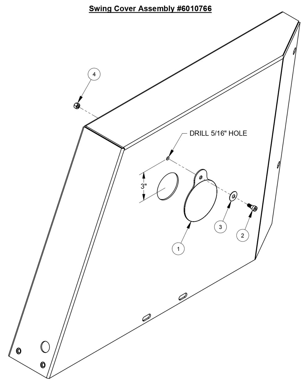 CC6160D Swing Cover Assembly