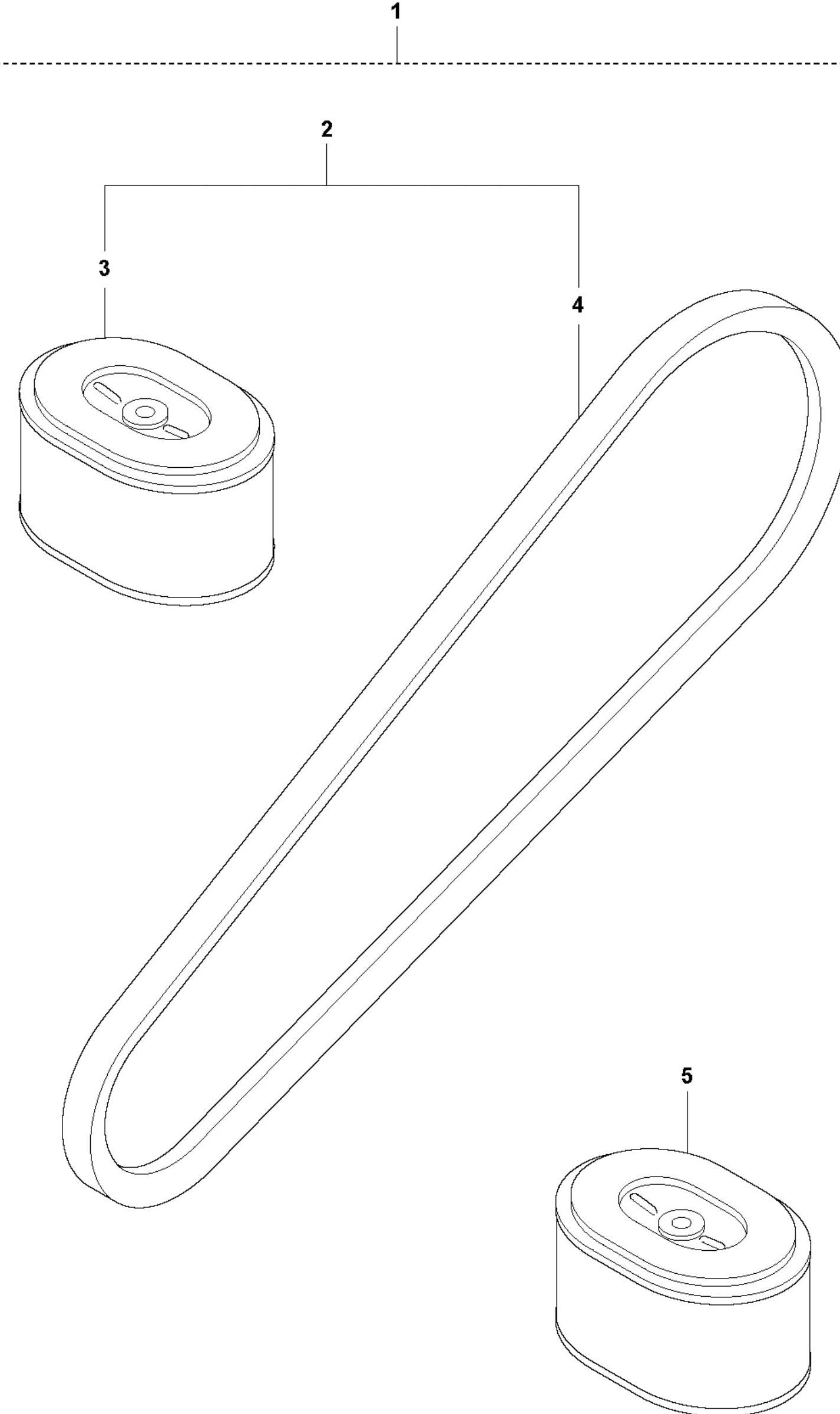Startup Kit Assembly Parts For LF80 LAT By Husqvarna