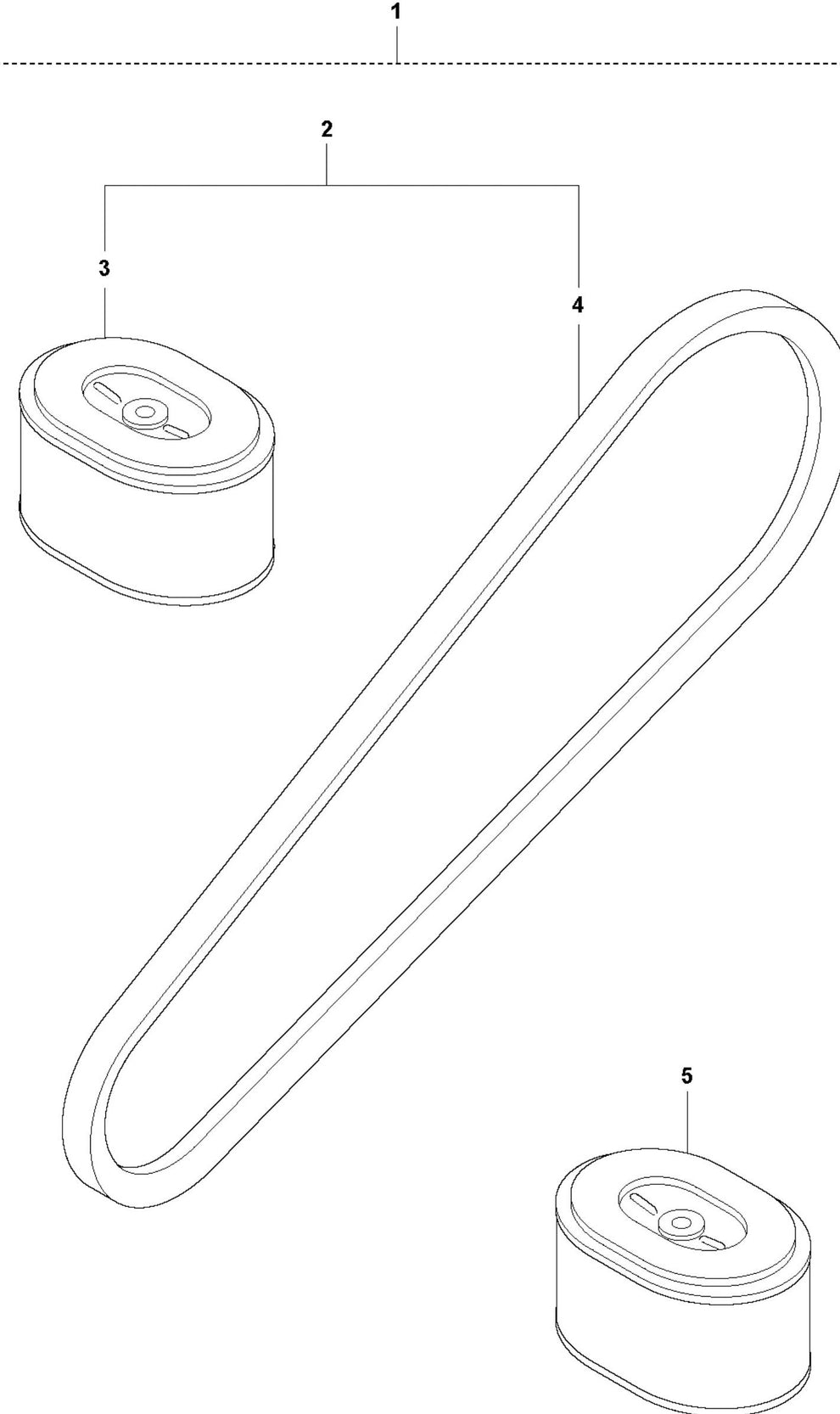 Startup Kit Assembly Parts For LF80 LAT By Husqvarna