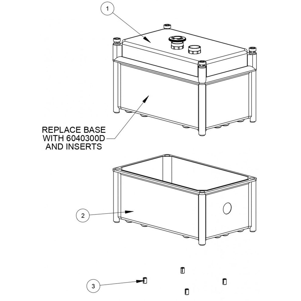 Starter Box (415-480 VOLT) Assembly Parts For CC200 Dual Head Floor Grinder By Diamond Products