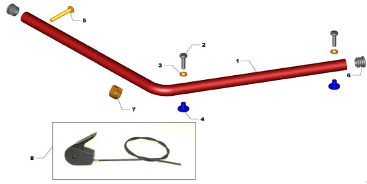 PRO50-4 Throttle Assembly Parts By Northrock