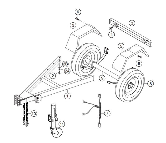 Trailer Assembly Parts-DIS100SSK4F KUBOTA D1005-E4B DIESEL ENGINE