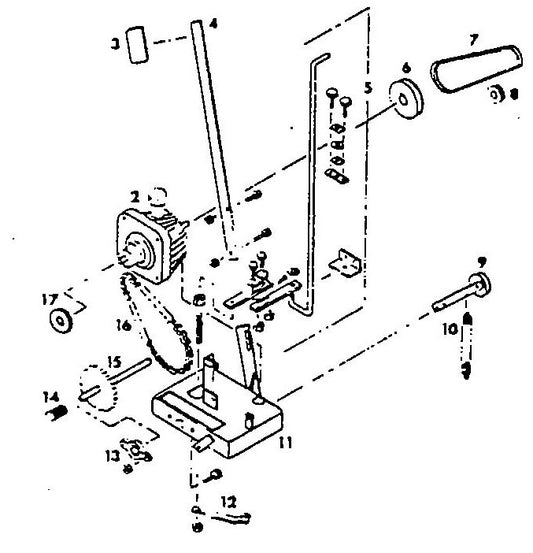 C101 Transmission Assembly Parts By Norton Clippers