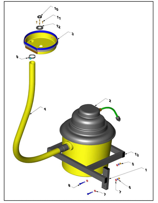 PRO-1200 Vacuum Assembly Parts By Northrock