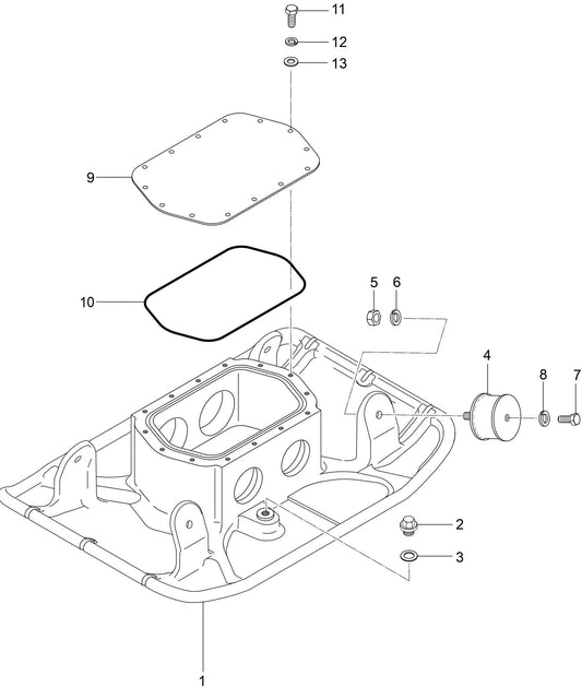 MVH158GH Vibrating Plate Assembly Parts