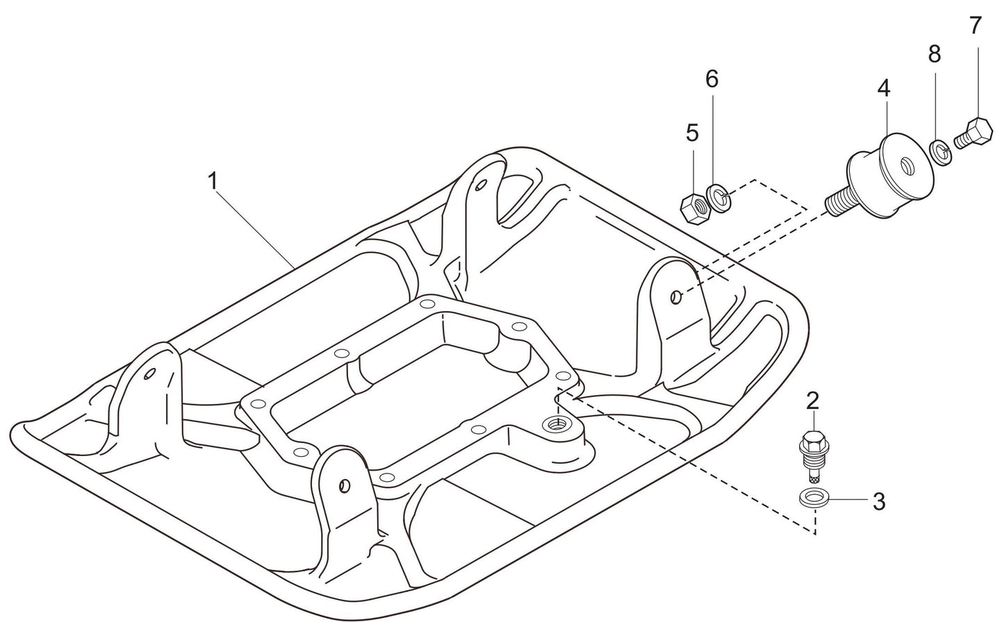 MVH206D Vibrating Plate Assembly Parts