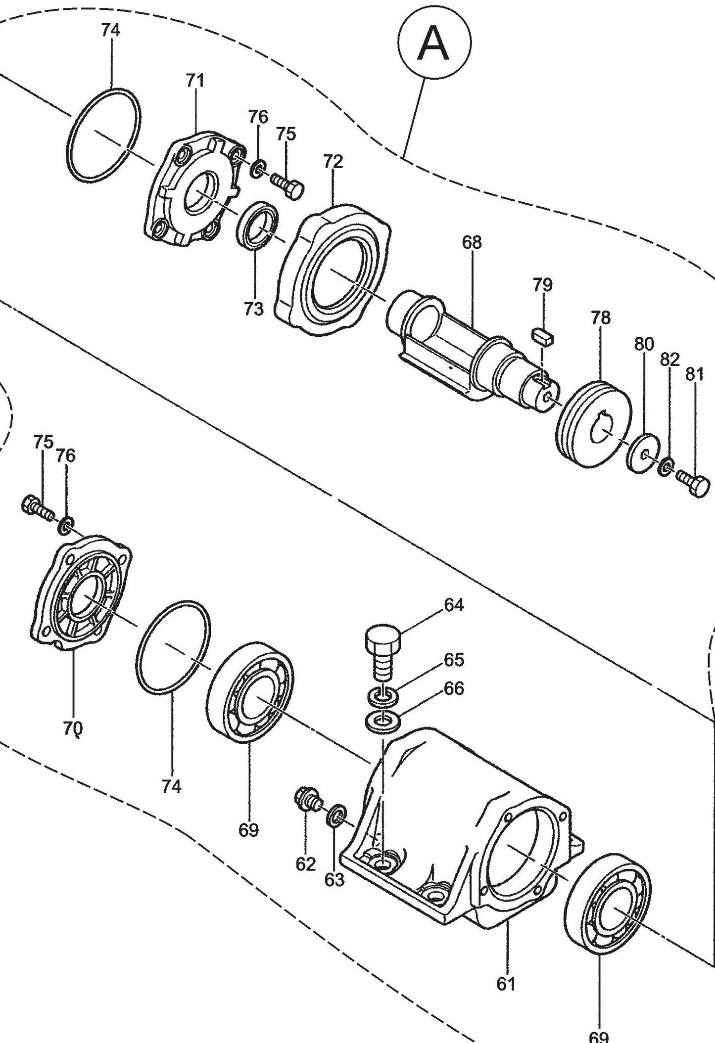 MVC98D2 Vibrator Assembly Parts