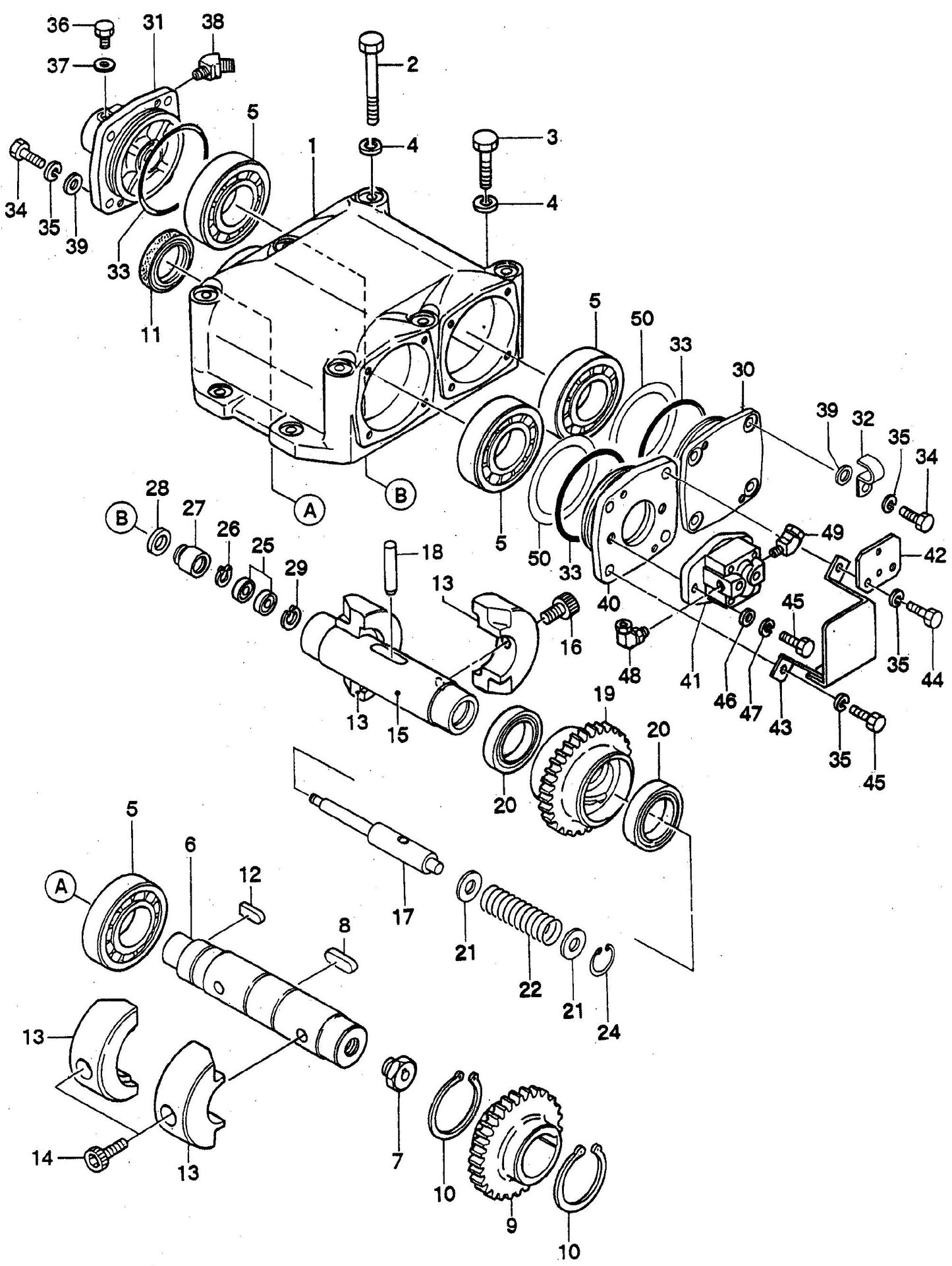 MVH402GHB Vibrator Assembly Parts