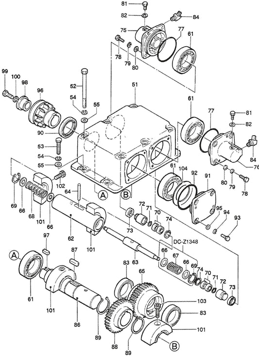 MVH200GH Vibrator Assembly Parts