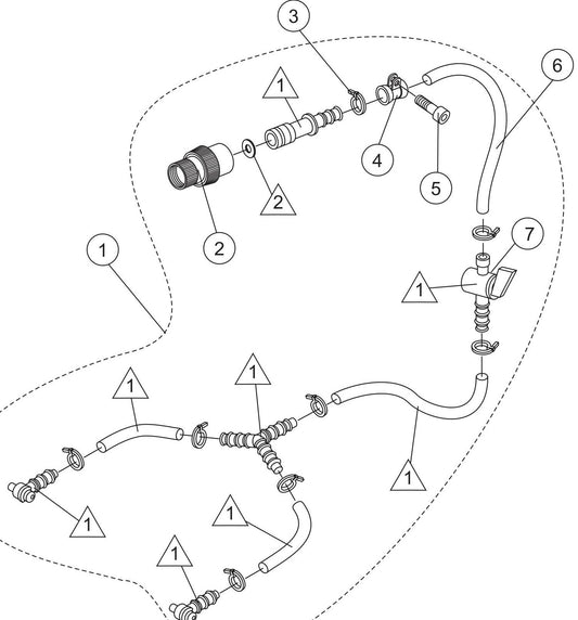 SHS81A Water Tank Assembly Parts