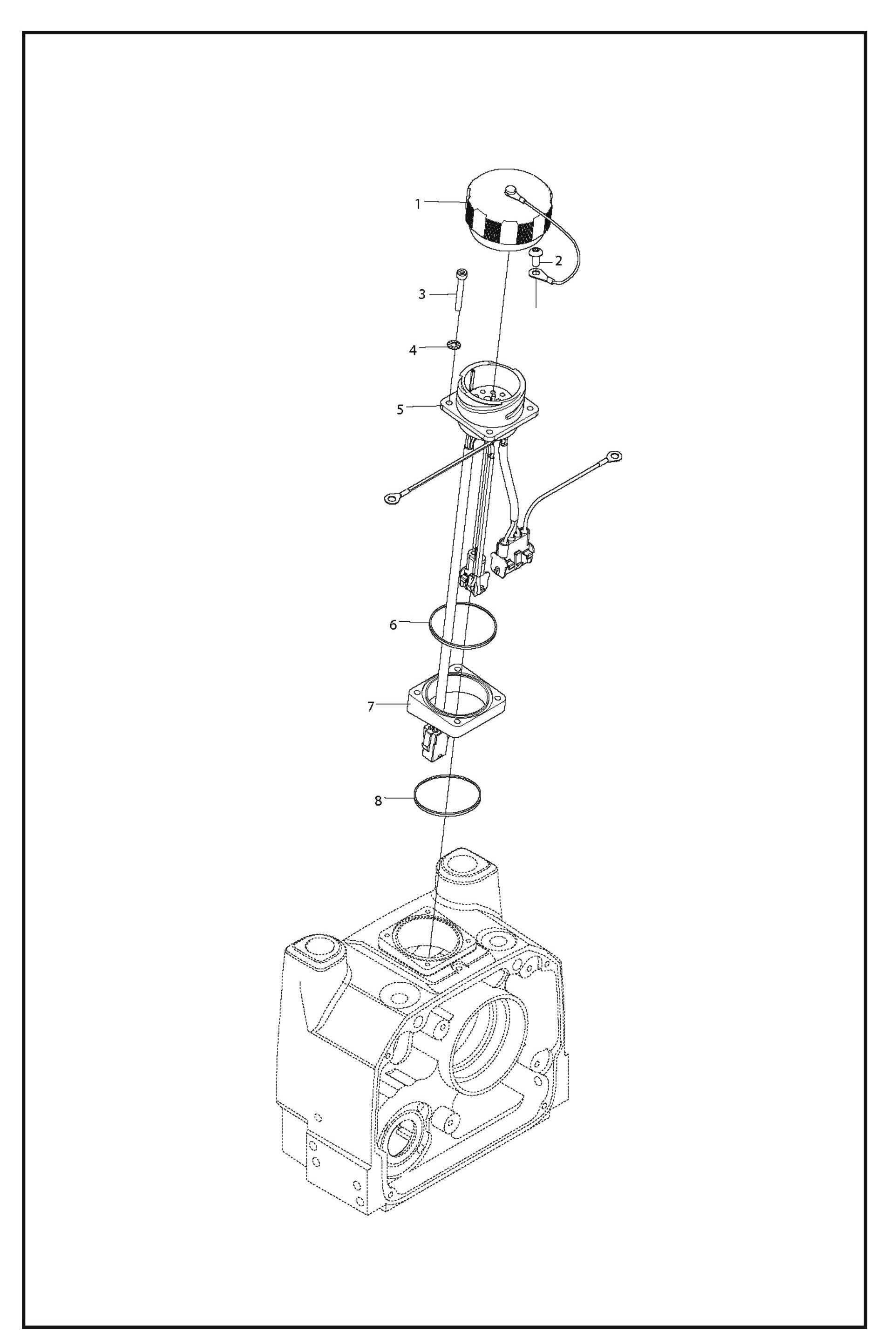 Wiring Harness Parts For WS 220 By Husqvarna