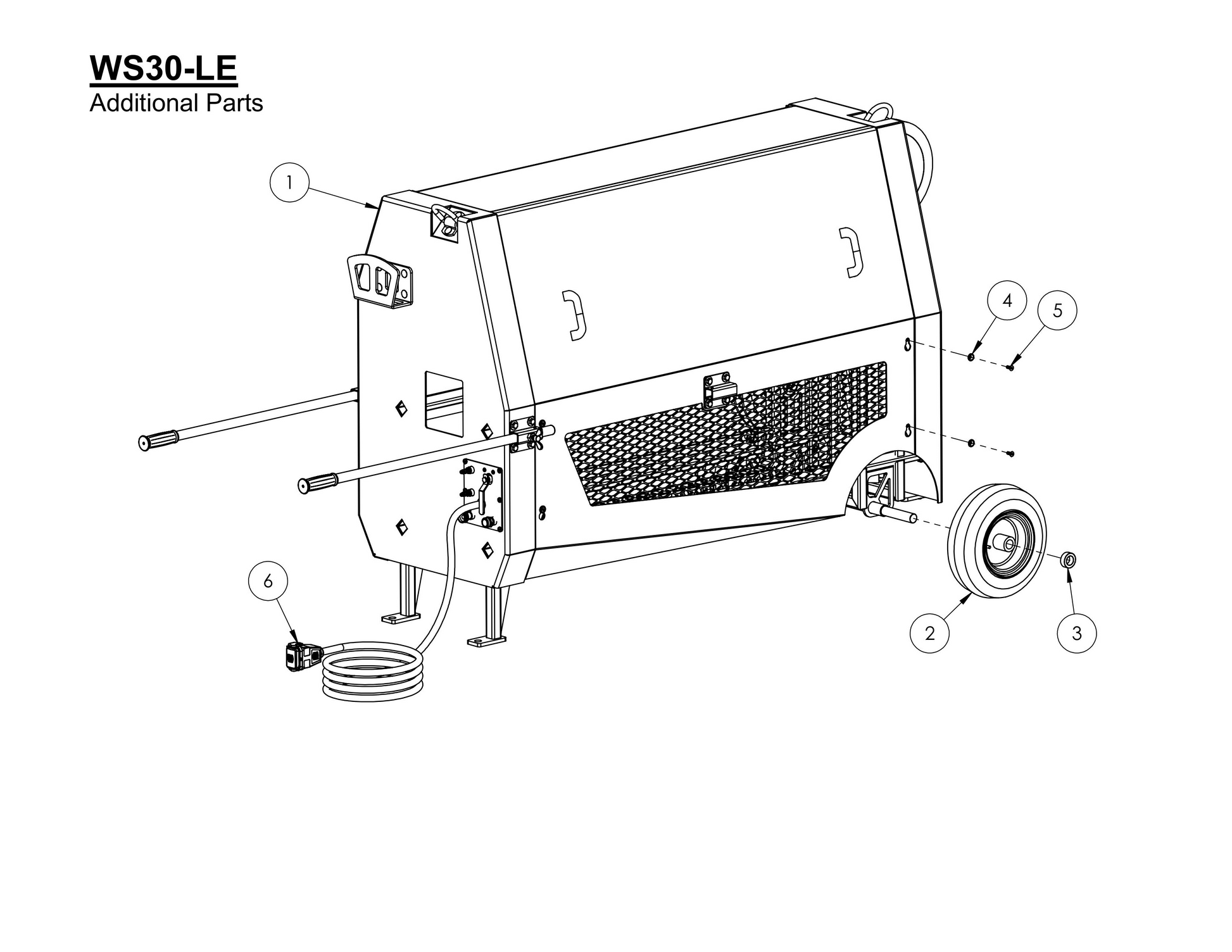 WS30-LE Additional Assembly Parts