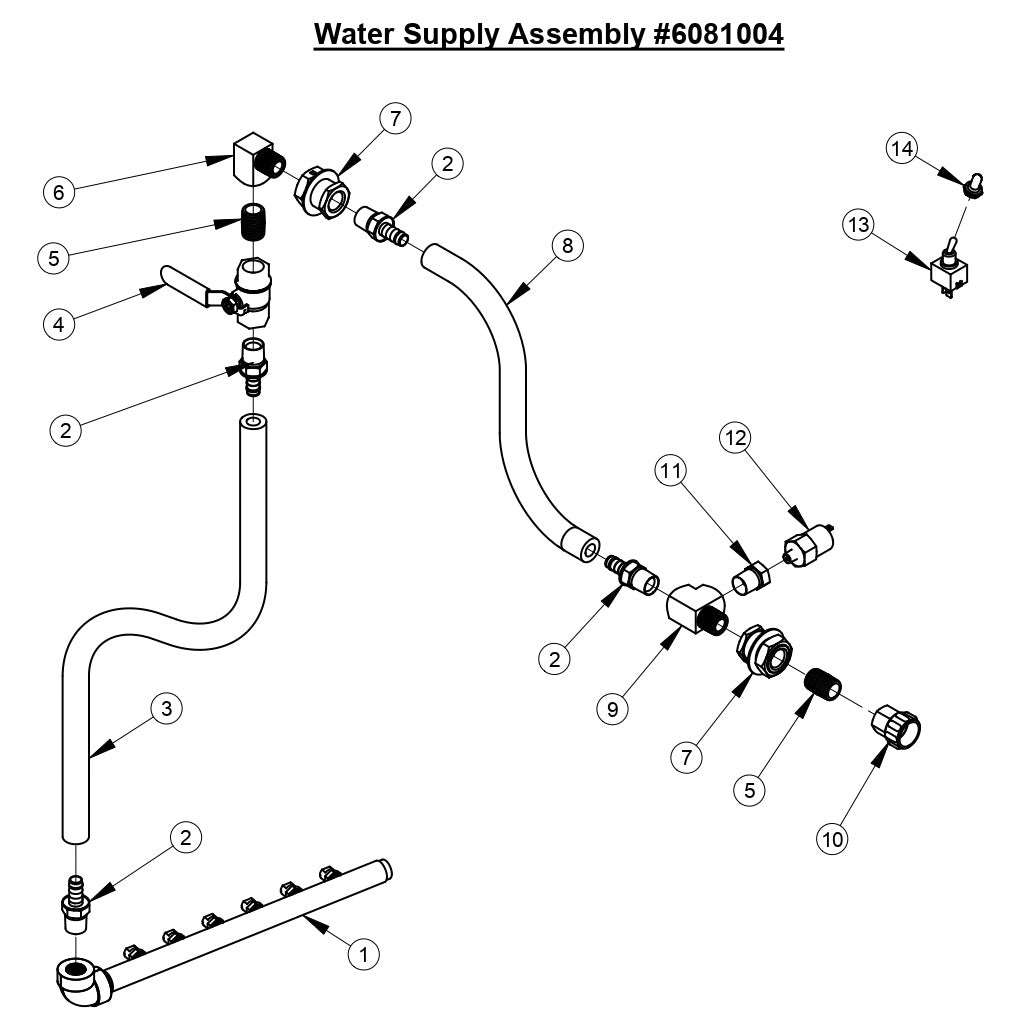 CG-1 Water Supply Assembly