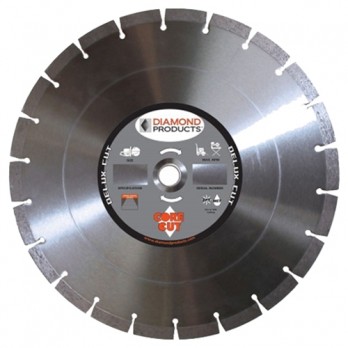 Diamond Products 70499 Delux-Cut Wet/Dry High Speed Blade 14" x .125" H8D Concrete