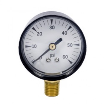 000698 0-15 psi Gauge 2" Face 0.1 psi Increments By Cherne