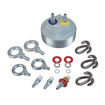 028648 2.5" F NPT Cap Conversion Kit with Quick-Disconnect Fittings By Cherne