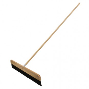 Kraft Tool CC165 24" Wood Concrete Finishing Broom with Handle