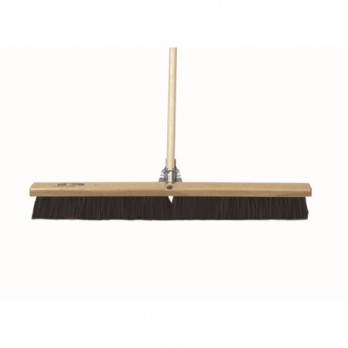 Kraft Tool CC187 24" All Purpose Horsehair Floor & Finish Broom with Handle