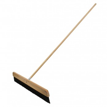 Kraft Tool CC164 18" Wood Concrete Finishing Broom with Handle