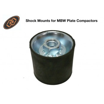 Original MBW OEM Plate Compactor Shock Mounts 01012 2” Outer Dia & 1 3/4” Long