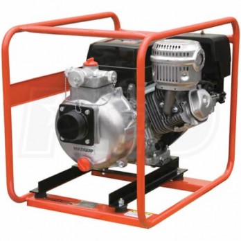 Multiquip QPT305SLT 145 GPM 3" High Pressure Water Pump w/ Honda GX Engine