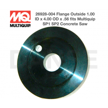 26928-004 Flange, Outer for SP1E16A Walk Behind Flat Concrete Saw by Multiquip