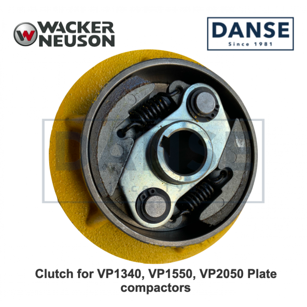 Centrifugal Clutch single V belt plate compactor packer Wacker BPU2590 A 