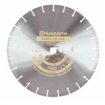 18" Husqvarna 542751672 FLX-230 Concrete Cutting Saw Blade - 3 Pack
