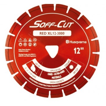 12" Husqvarna 542756107 Soff Cut XL12-3000 Series Red