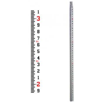 Sokkia 16 feet Fiberglass Grade Rod Measured in Tenths 1005152-01