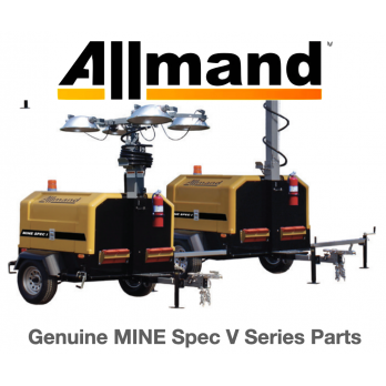022083 #16 Clamp Cush 3/8 Hole for Mine Spec V-Series (12-000001 To 12-999999) Light Towers by Allmand