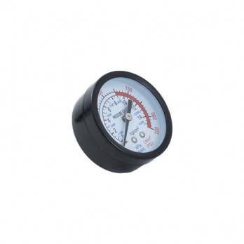42.006.026 GAUGE, SMALL 1/4" BLACK (AC206, 2010, 2020) for BE Air Compressor 42006026