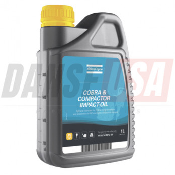 9234001203 Compactor Impact Oil (1 l) for Atlas Copco and Chicago Pneumatic Equipment
