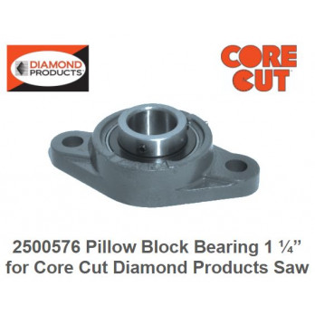2500576 Flange Block Bearing, 1-1/4" for CC1507E Basement Saw Core Cut by Diamond Product