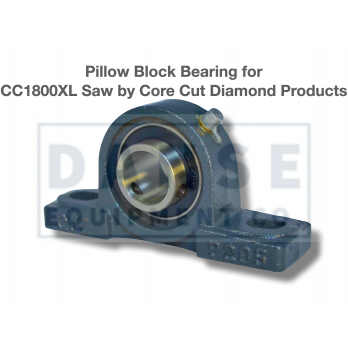 2500013 1" Pillow Block Bearing for CC1800XL and CG-1 Mini Groover  Core Cut by Diamond Products