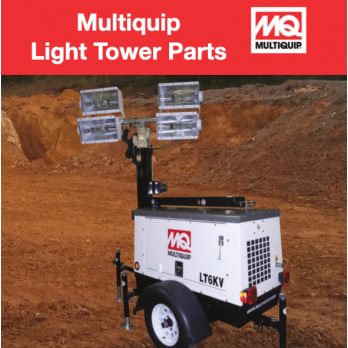 110ZC91 Nut, Cast #5 Or #6 for LT12 Light Towers by Multiquip 
