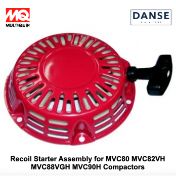 Recoil Starter Assembly for MVC80 MVC82VH MVC88VGH MVC90H Plate Tampers by Multiquip Mikasa 28400ZH8023ZB