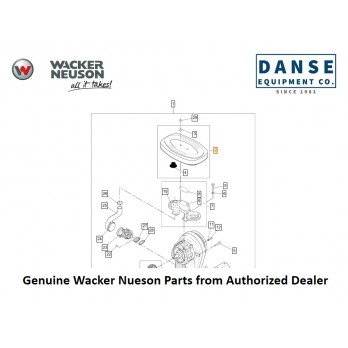 5000085284 Air Filter fits BS45Y BS45YA Vibratory Rammers by Wacker Neuson
