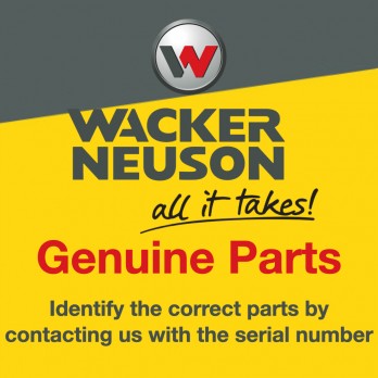 5000155181 Nut 3/8-16 Hx Serr Flg Zp by Wacker Neuson Genuine Parts