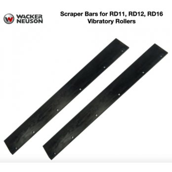 5000183039 Scraper Bar Set of 2 For Vibratory Roller RD11A RD12 RD16 by Wacker Neuson 0183039 0080767
