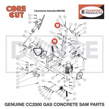 Linkage 6047925 for CC2500 Saw by Core Cut Diamond Products